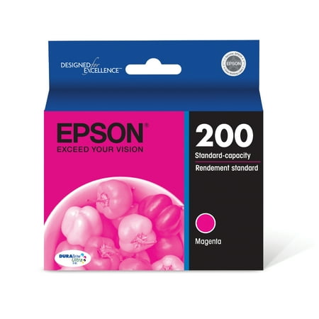 UPC: 0010343901117 | EPSON 200 DURABrite Ultra Ink Standard Capacity Magenta Cartridge (T200320) Works with WorkForce WF-2520  WF-2530  WF-2540  Expression XP-200  XP-300  XP-310  XP-400  XP-410
