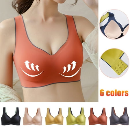 Fesfesfes Women Fashion Bra Wireless Underwear Bra Everyday Underwear Bras for Women