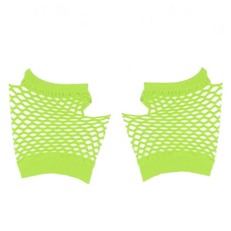

Naughtyhood Christmas Clearance deals Gloves Ladies Girls Short Mesh 80s STYLE Fishnet Gloves Hen night Party Wear Gloves on Clearance