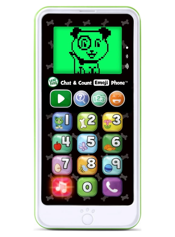 LeapFrog My Pal Scout Chat and Count Emoji Phone for Toddlers