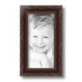 thumbnail image 2 of ArtToFrames 5x10" Classic Burgundy Picture Frame, Brown Wood Poster Frame, with Regular Glass and Foam Backing 3/16 inch (FBPL-4927), 2 of 7