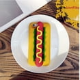 thumbnail image 2 of 3D Hot Dog Case Compatible with iPhone 11 Pro, Creative Cool Fun Cartoon Hamburger Soft Silicone Case Rubber Bumper Protection Cover (Hot Dog, iPhone 11 Pro), 2 of 14