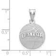 thumbnail image 2 of FB Jewels Sterling Silver Baylor University Basketball Pendant, 2 of 2