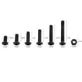 thumbnail image 5 of Peahefy Bolts,Fastener,250pcs M3 Black Alloy Steel Hex Socket Screws Bolt With Hex Nuts Assortment, 5 of 5