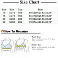 thumbnail image 3 of successthop Wirefree Bras with Support and Lift Womens Plus Size Lace Wireless Push up Bralettes Padded Adjustable Strap Bustier Full Coverage Crop Cami Top Cute Underwear Nude 70, 3 of 4