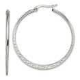 thumbnail image 1 of Stainless Steel 40mm Hoop Earrings, 1 of 7
