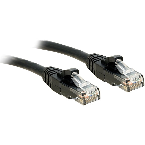 LINDY Cat.6 U/UTP Cable, black, 2m