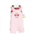 thumbnail image 2 of Hudson Baby Infant Girl Cotton Rompers, Hello Summer, 12-18 Months, 2 of 5