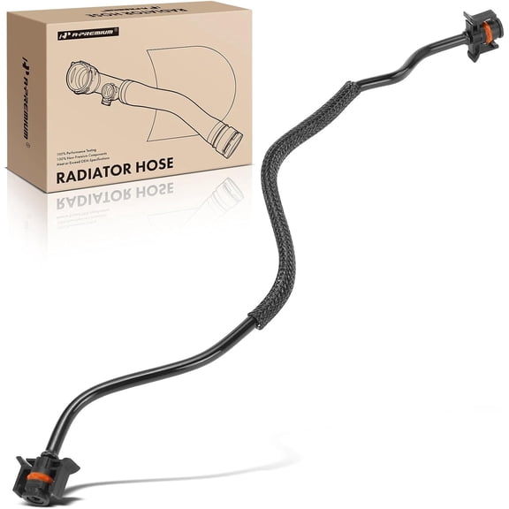 A-Premium From Expansion Tank to Radiator Coolant Hose Compatible with Volvo XC60 2010-2016, S60 2011-2016, XC70 2008-2015, S80 2007-2015, V60 2015-2016, V70 2008-2010, 1.6L 2.0L 2.5L 3.0L 3.2L
