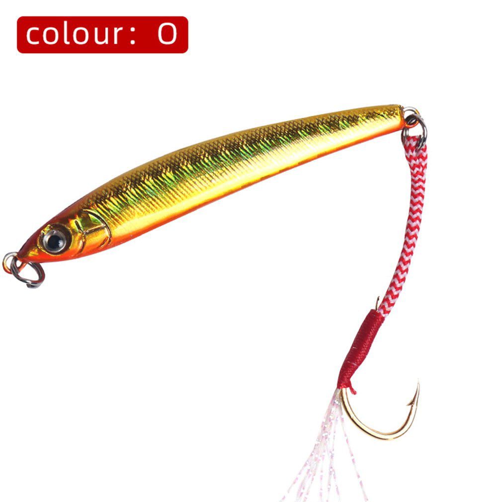 Details about   Artificial Bait Fishing Lure Wobbler Surface Dog Walking Pencil With Feather 