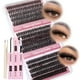 thumbnail image 1 of Kit de extensión de pestañas Focipeysa Lash Clusters, 300 unidades, 9-16 mm, 1 of 9