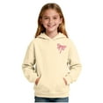 thumbnail image 3 of Sudadera con capucha para niños, color sólido, manga larga, informal, deportiva, sudadera con capucha de manga larga con inserciones en los hombros, blusa de poliéster para niños, 3 of 8