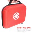 thumbnail image 3 of ADDHAT Bolsa Médica Roja Impermeable Para Almacenamiento Seguro De Medicamentos En Viajes Y Hogar, 3 of 6