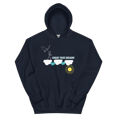thumbnail image 3 of Itzus Collections Graphic Chase Your Dreams Motivational Hoodie, Navy Unisex, Size 2XL, 3 of 3