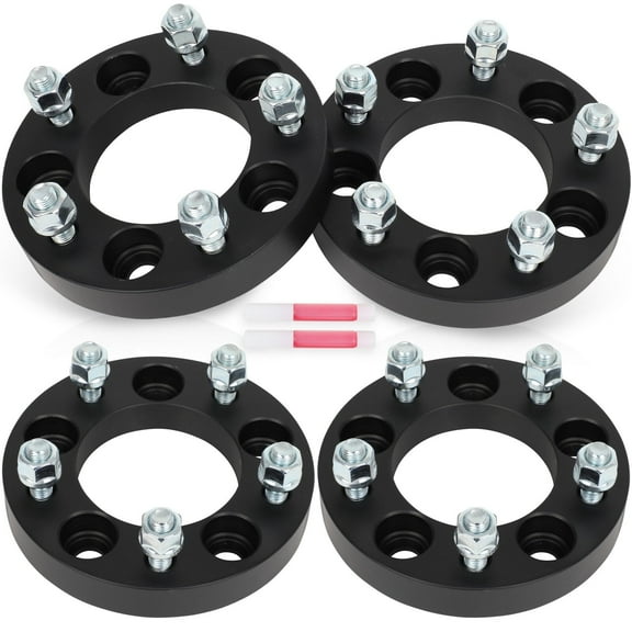 ECCPP 5x4.75 to 5x5 Wheel Adapters Spacers 1 inch 5 lug Fit for Firebird 1982-2002 for Sonoma 1991-2004 for Camaro 1983-2002 with Studs 12x1.5 Centric Bore 87.1mm-4PCS