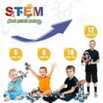 thumbnail image 6 of JUGAAD LIFE 12-in-1 STEM Building Toys Blocks Set for Boys 8 11, DIY Electric Construction Toys, Engineering Learning Toys, Educational Creative Game Gift for Kids Toddler Girls Age 4 5 6 7 8+, 6 of 7