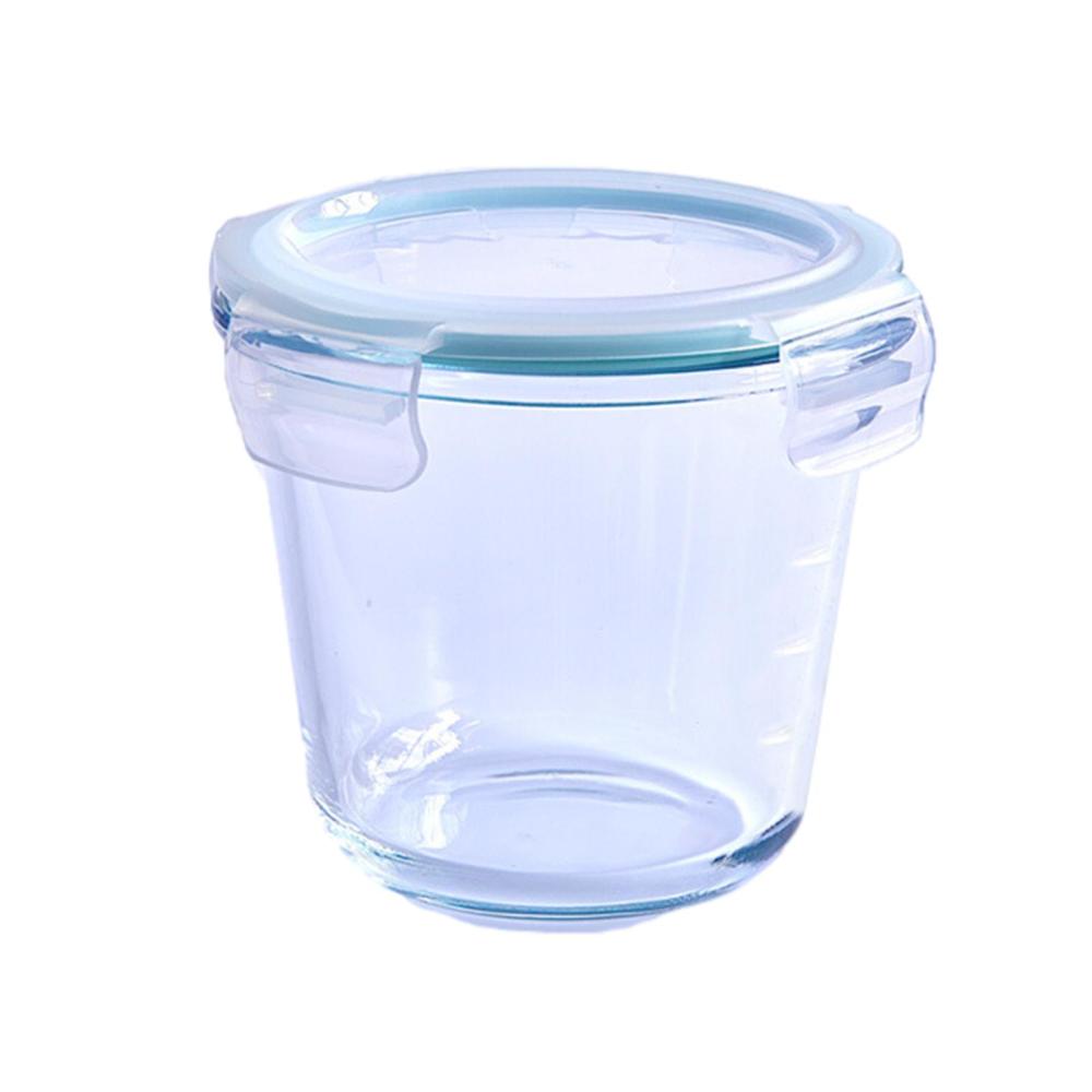 Glass Bowls with Lids Clear Heat Resistant Microwave Food Containers