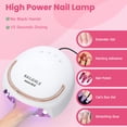 thumbnail image 3 of NAILGIRLS Professional Nail Lamp 60W Salon UV Nail Lamp- Fast Curing, UV Light for Gel Nails wiht 4 Timer Setting for Salon Manicures & Pedicures, 3 of 8