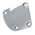 thumbnail image 2 of OVSAL Plaque de Cou de Guitare Chrome Plaque de Cou Incurvée Plaque d'Articulation de Cou Pièce de Guitare Électrique de Remplacement pour Telecaster Neck Tele Neck S, 2 of 7