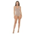 thumbnail image 3 of Women's Sleeveless V-Neck Tank Top Bodysuit, Sexy Casual Cute Going Out Top Body Suit, Trendy Spring Summer 2024(Taupe Large Size), 3 of 6