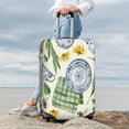thumbnail image 4 of Uemuo Vintage Utensils Printed Washable Luggage Cover - Fashion Suitcase Protector Fits 18-32 Inch Luggage -Medium, 4 of 9