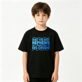 thumbnail image 2 of Promoted To Big Cousin Sibling Boys Graphic Tees Family Kids T-Shirt 100% Cotton Short Sleeve Tops Ages 4-13Y, 2 of 5