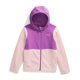 thumbnail image 5 of Sudadera con capucha THE NORTH FACE para niños Glacier con cierre completo, rosa musgo/uva, 5 of 6