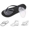 thumbnail image 5 of Pads for Thong Sandals Flip-Flops, Self-Adhesive Gel Cushion Pad Non Slip Sandal Insoles Thong Slipper, 2 Pairs (D-2)-YuJia, 5 of 5