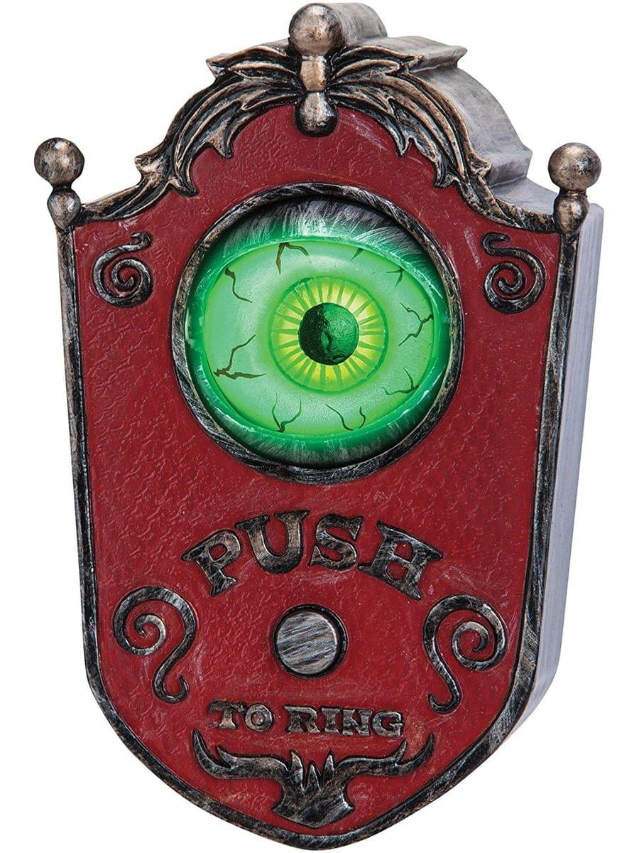 Animated Eyeball Doorbell Halloween Decor