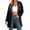 01-Black, variant on Fmbrln Womens Long Zip Up Hoodies Long Sleeve Solid Color Tunic Sweatshirt Fall Winter Drawstring Casual Outerwear Khaki L