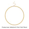 thumbnail image 4 of Collar cadena 1 (oro 3 mm-40 cm), 4 of 9