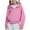 Pink, variant on Girls Jacket Girls Zip Up Cropped Hoodies Long Sleeve Casual Sweatshirts Jacket With Pockets Thumb Hole 4-12 Years Fall Jacket Athletic Tops Cute Tops for Girls
