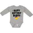 thumbnail image 3 of Inktastic Happy Birthday Daddy Party Boys or Girls Long Sleeve Baby Bodysuit, 3 of 5