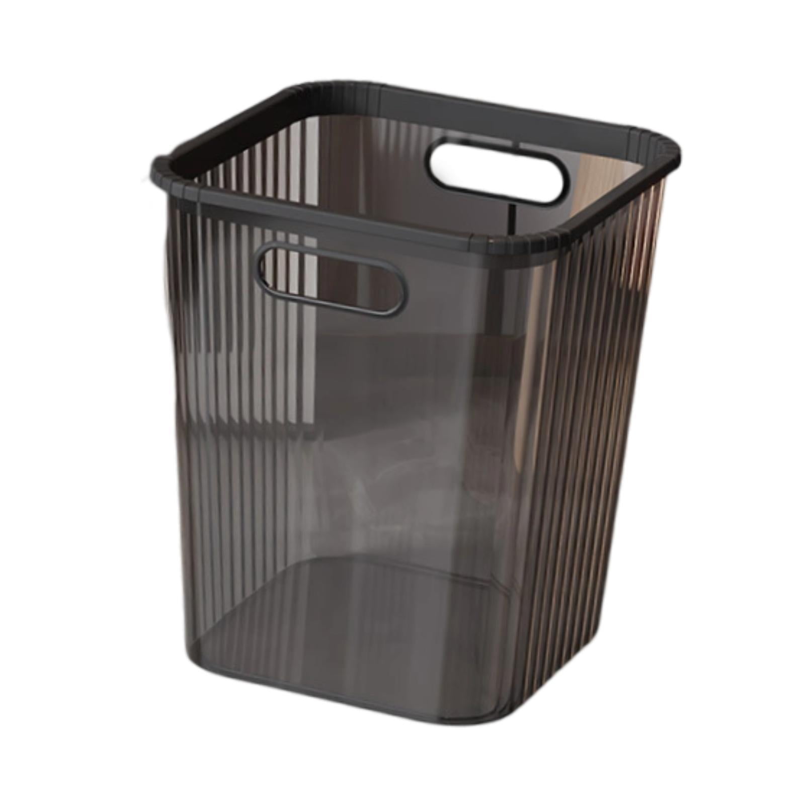 TISHITA Dustbin Bedroom Trash Can Open Top Large Capacity Wastebasket Office Garbage Bin for Bathroom Office Kids Room Dressing Table S