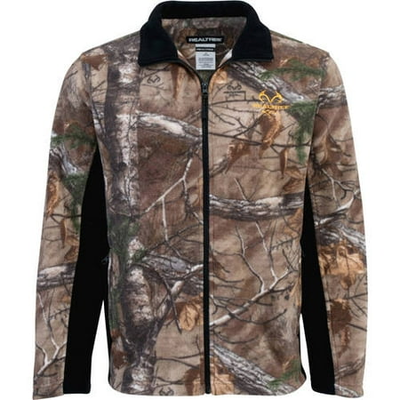 Men's Micro Fleece Jacket Color Block, Multiple Patterns