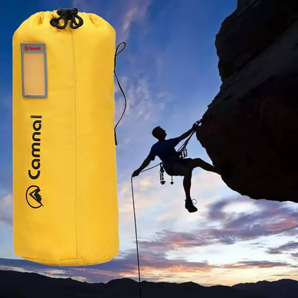 Bolsa de almacenamiento de escalada, bolsa de rollo plegable anti arañazos, bolso de organizador de herramientas pequeñas, traje para 20x20x52cm Baoblaze Almacenamiento de cuerda escalada