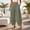 Army Green, variant on Womens Barrel Pants High Waisted Balloon Pants Casual Loose Fit Summer Beach Boho Wide Leg Palazzo Trousers