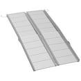 thumbnail image 2 of Portable Portable Wheelchair Ramp for Home, Threshold Handicap Ramp 5', 2 of 9