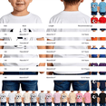 thumbnail image 2 of Ruyang Kids Girls Boys Athletic T Shirts Cute Soccer Print Round Neck Casual Short Sleeve Summer Lightweight Outdoor Sports Tee Tops, 2 of 3