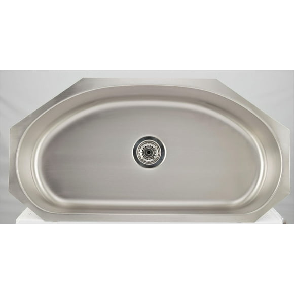 American Imaginations 35.5-in. W CSA Approved Stainless Steel Kitchen Sink With 1 Bowl And 18 Gauge AI-27712