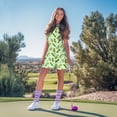 thumbnail image 4 of KUIFORTI Funny Pickle Print Matching Couple Golf Shirts, His and Hers Quick Dry Moisture Wicking Quarter Zip Lapel Outfits for Summer, Golf, Tennis, Casual Wear, Mr & Mrs Gifts, 4 of 7