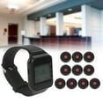 thumbnail image 1 of Estink SU R169 Caregiver Watch Vibration Buzzer 10 Pagers With Accessories, 1 of 8