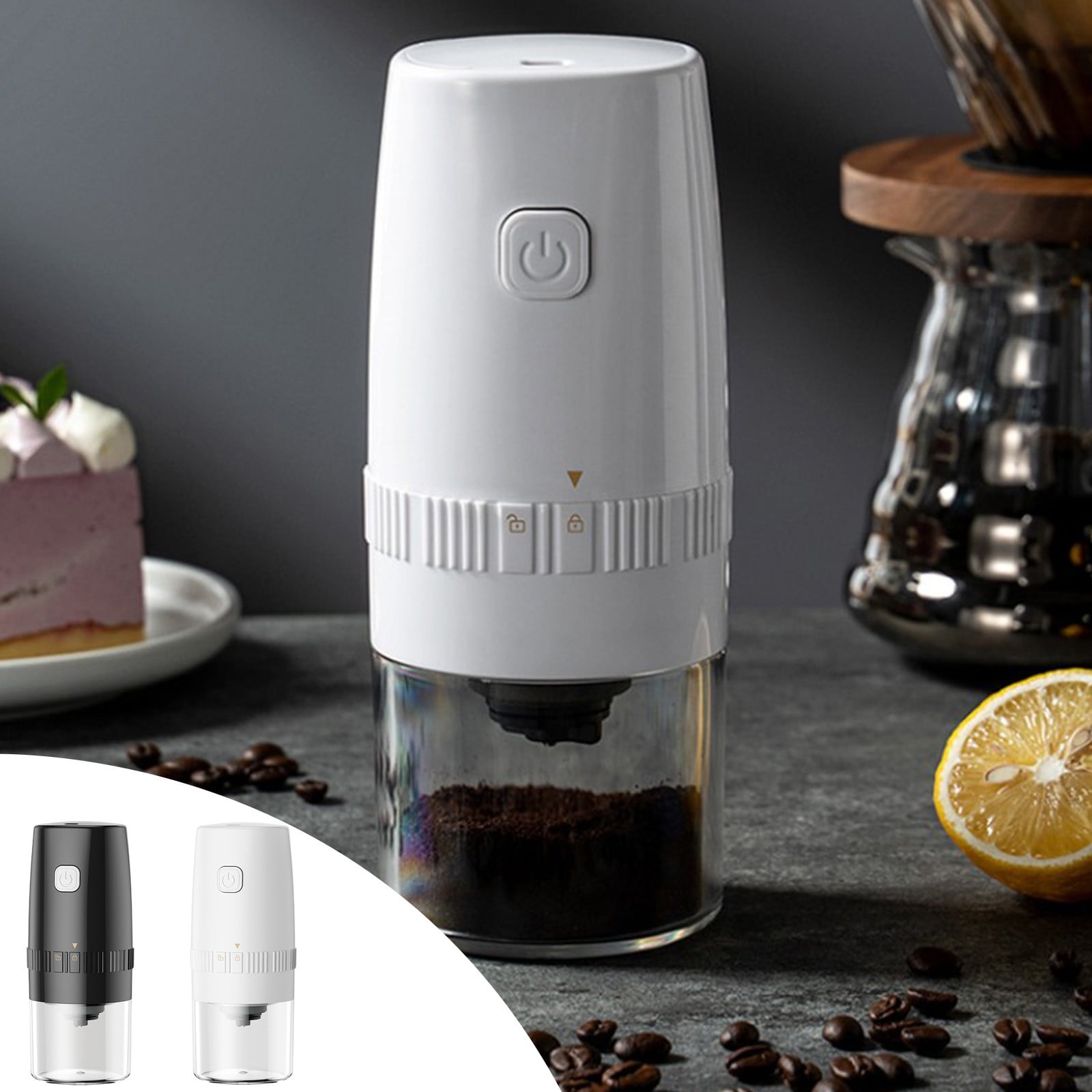 Mini moulin à café manuel portatif d'acier inoxydable de machine à café de ménag