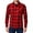 Red002, variant on QHRMKOG Flannel Jacket for Men Relaxed Fit Long Sleeve Button Down Shirt Jackets Warm Jackets Winter Trendy Coat Green XL
