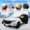 thumbnail image 3 of Car Cover Waterproof All Weather Waterproof Car Cover UV Protection Windproof Outdoor Full car Cover, Universal Fit for Sedan/SUV/PICKUP, 3 of 9