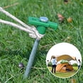 thumbnail image 4 of Tent Stakes TeqHome 20Pcs 9.8in Galvanized Non-Rust Tent Spikes for Camping Family Tent Pop Up Tent Stakes with 4x9.8ft Nylon Ropes, 4 of 11