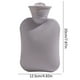 thumbnail image 3 of Set de calentador de bolsas de agua caliente de 500 ml | Paquete de calor y compresa fría rellenables | PVC ecológico | Diseño seguro a prueba de explosiones | Alivio del dolor para dolores, lesio, 3 of 5