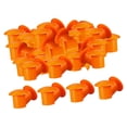 thumbnail image 2 of 100 tapones de seguridad para varillas de refuerzo, protectores de extremos de varilla de acero para estacas de hormigón de construcción., 2 of 8