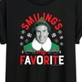 thumbnail image 3 of ELF - Smilings My Favorite  - Juniors Ideal Flowy Muscle T-Shirt, 3 of 5