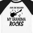 thumbnail image 4 of Inktastic For the Record My Grandma Rocks Boys or Girls Toddler T-Shirt, 4 of 5